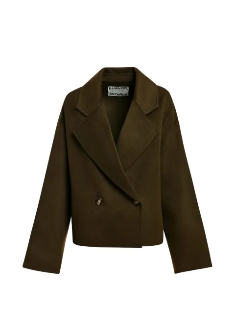 Essentiel Antwerp chamarra oversize con doble botonadura