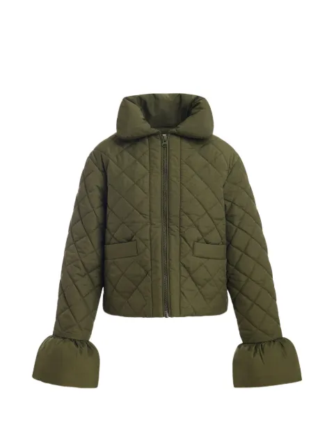 Essentiel Antwerp zip-up quilted jacket