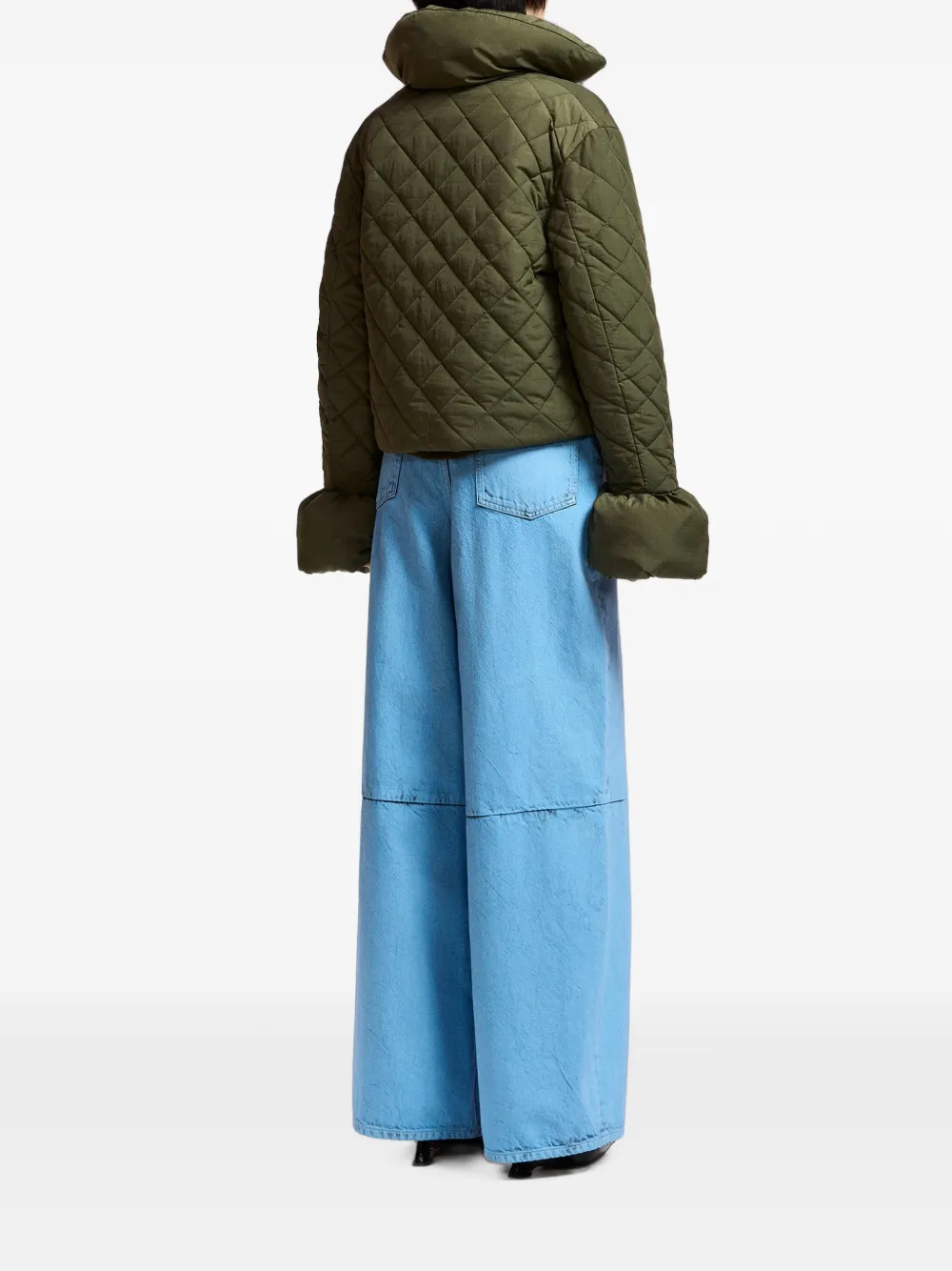Essentiel Antwerp Jack met rits Groen