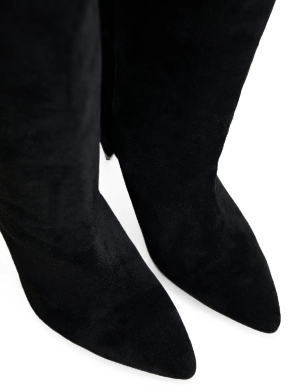 Essentiel Antwerp pointed-toe slouched knee-high boots Zwart
