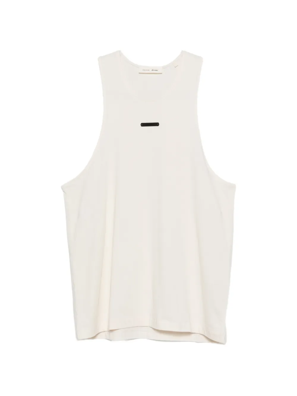 FEAR OF GOD ESSENTIALS Essentials logo-plaque vest - Weiß