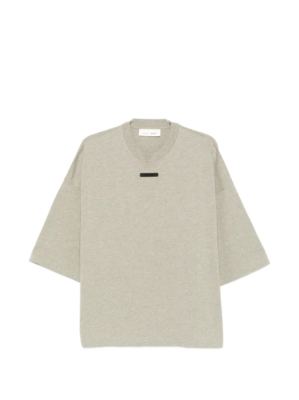 Essentials Logo-patch Oversized T-shirt In Multi