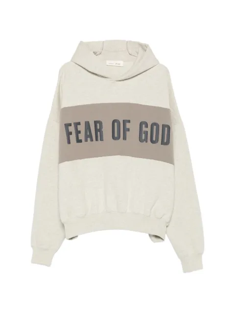 FEAR OF GOD ESSENTIALS logo-print hoodie