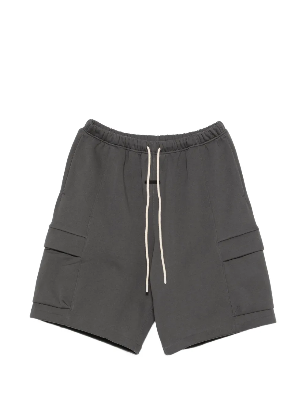 FEAR OF GOD ESSENTIALS drawstring cargo shorts - Grigio