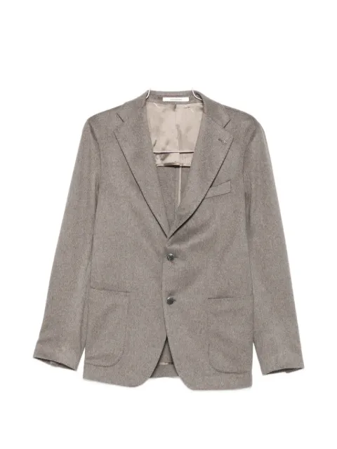 Tagliatore notched-lapel single-breasted blazer