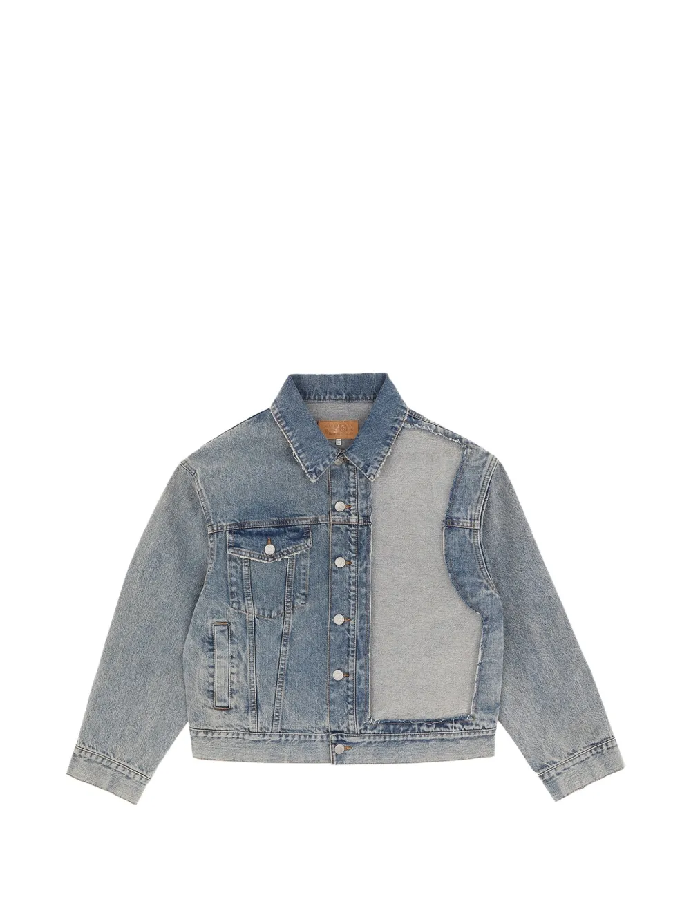 MM6 Maison Margiela two-tone denim jacket
