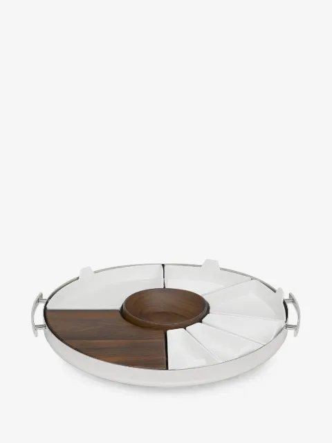 Christofle Mood Party compartmentalised serving tray