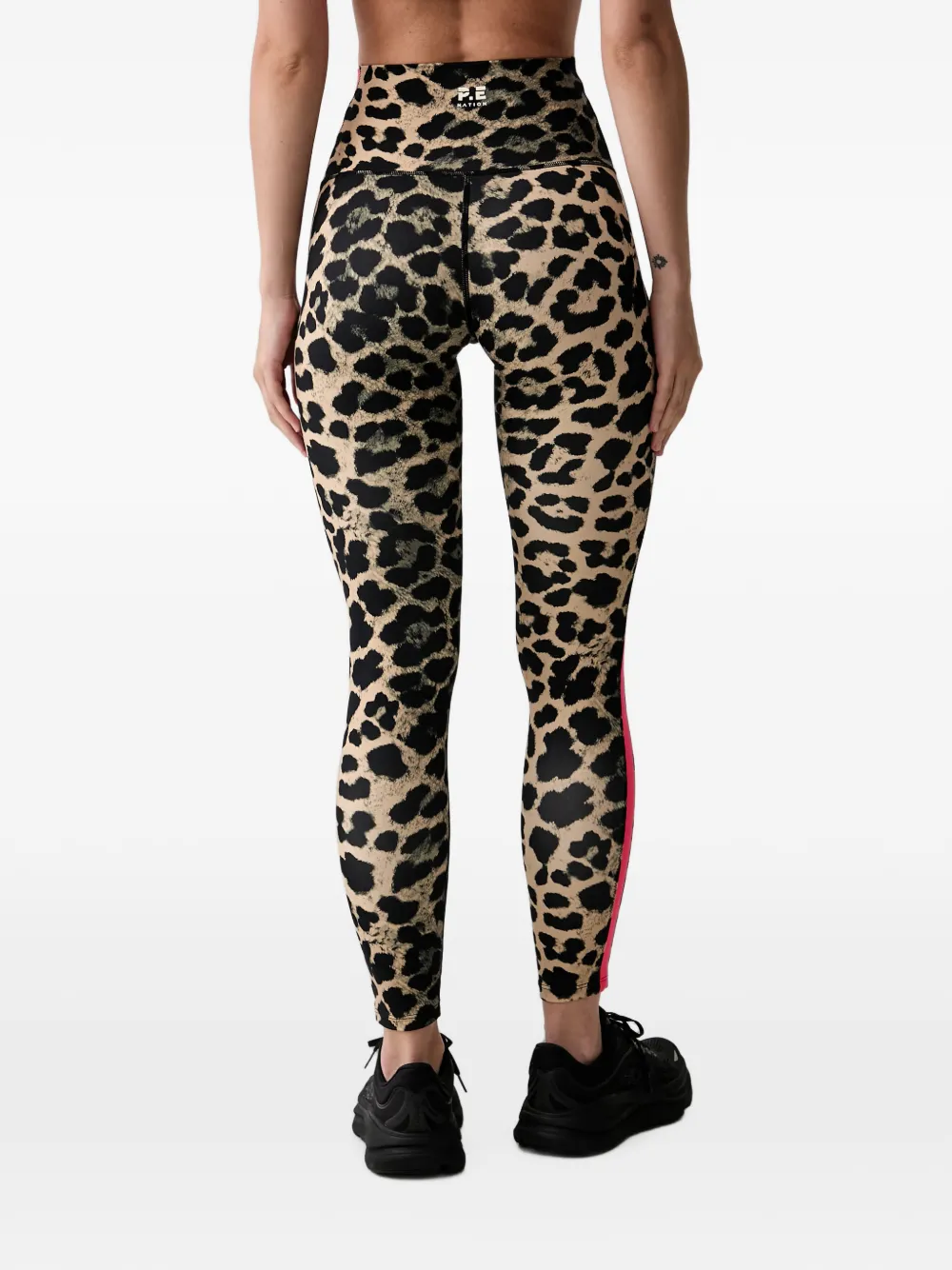 P.E Nation Legging met luipaardprint Bruin
