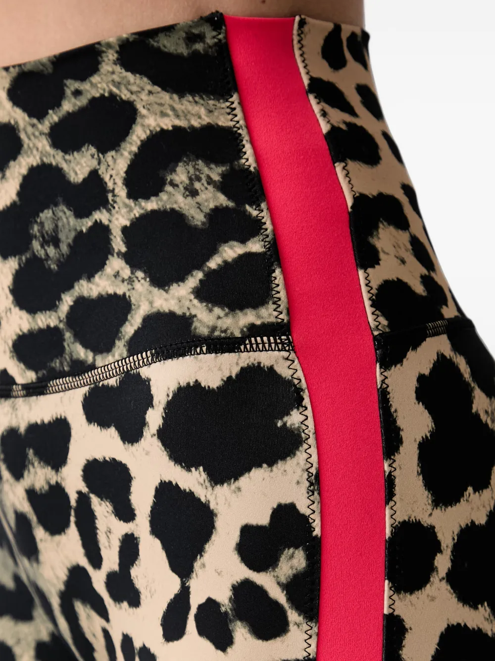 P.E Nation Legging met luipaardprint Bruin