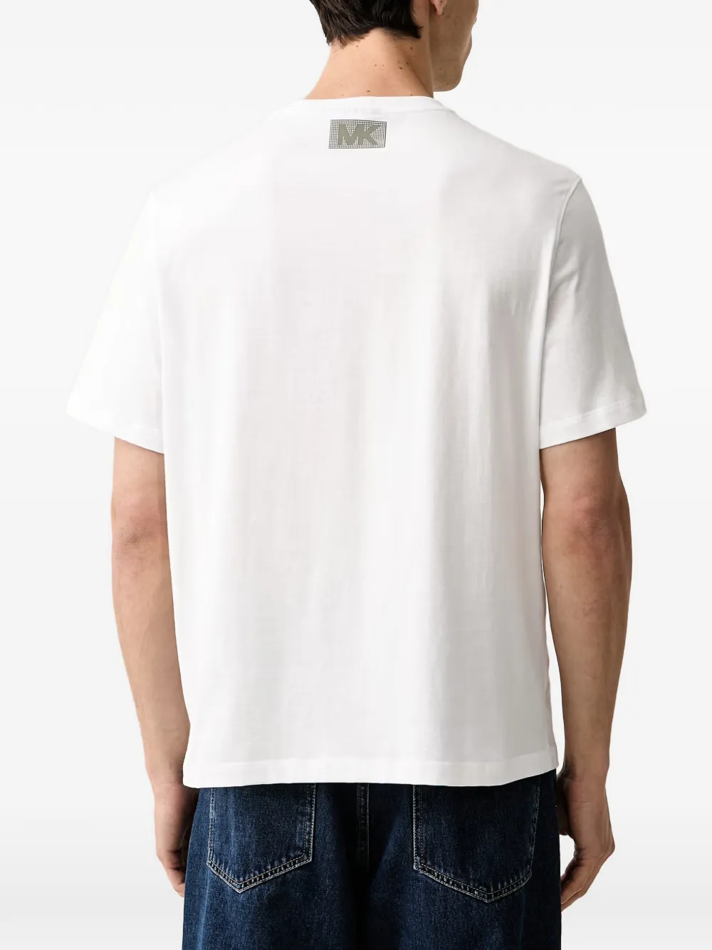 Michael Kors T-shirt met logoprint Wit