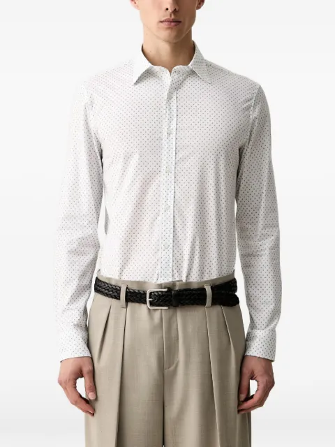 Michael Kors geometric-print long-sleeve shirt