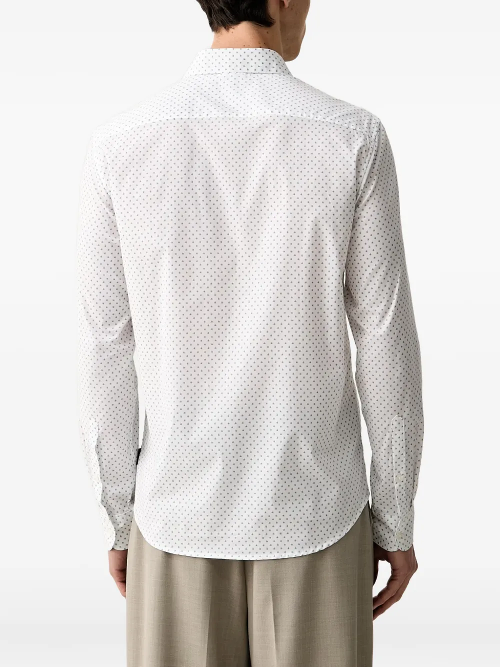 Michael Kors Overhemd met geometrische print Wit