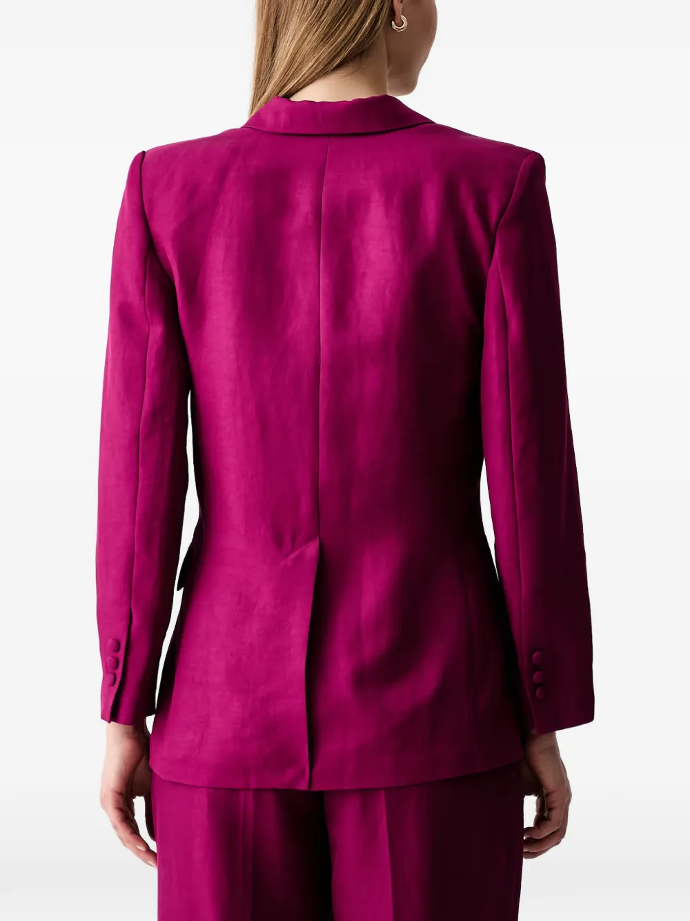 Morgan Peak-lapels Single-breasted Blazer In Multi