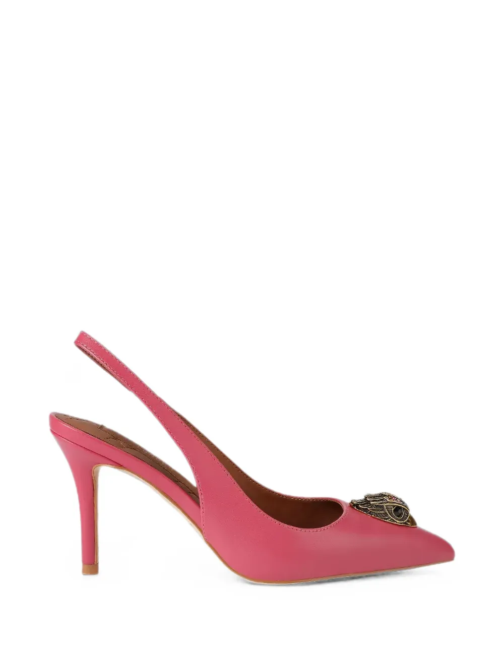 Kurt Geiger London Eagle Head slingback pumps Roze