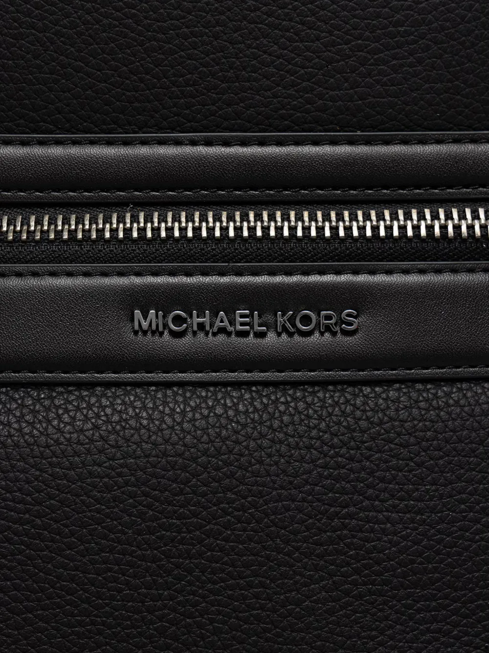 Michael Kors Jet Set rugzak van bewerkt leer Zwart
