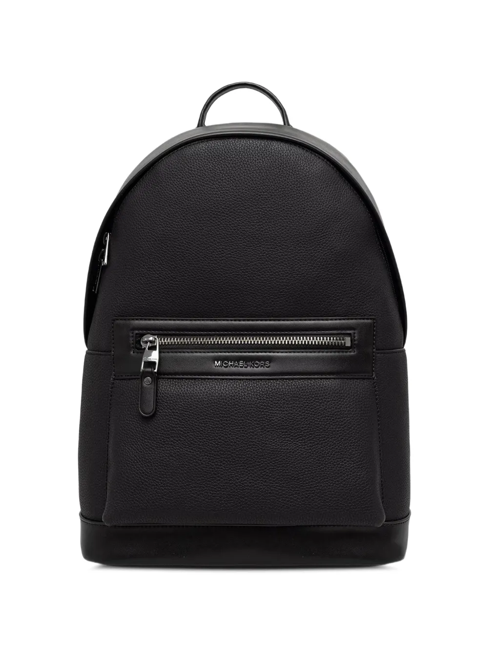 Michael Kors Jet Set pebbled leather backpack - Schwarz
