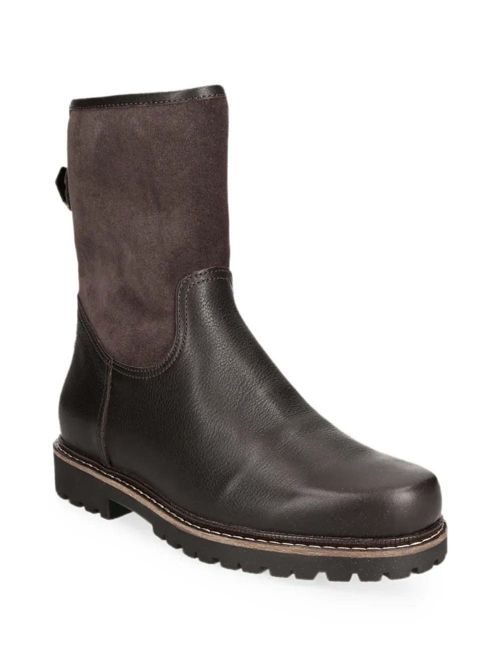 dirndl & bua buckle-detail leather boots Bruin