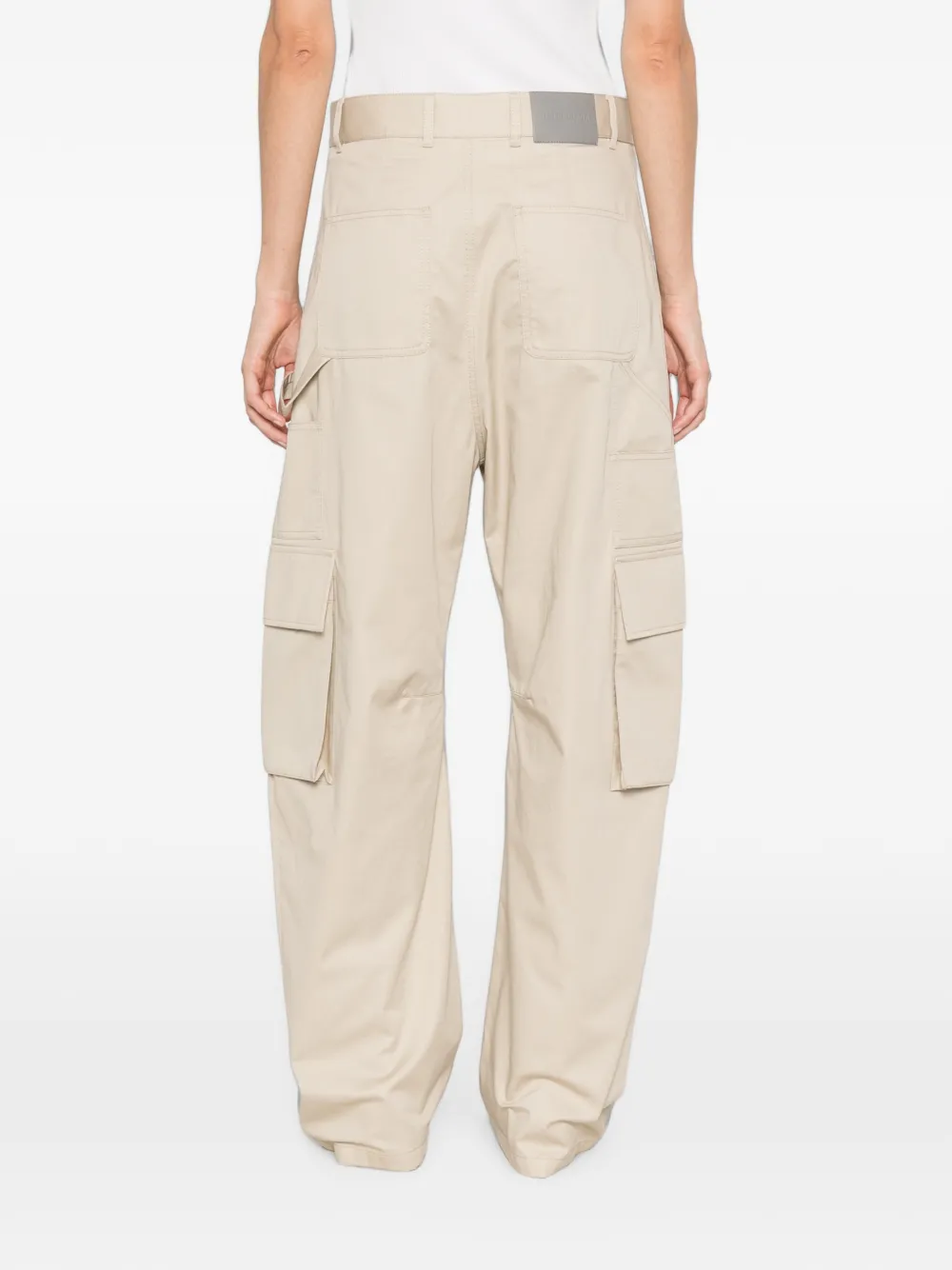 Balenciaga Ruimvallende cargobroek Beige