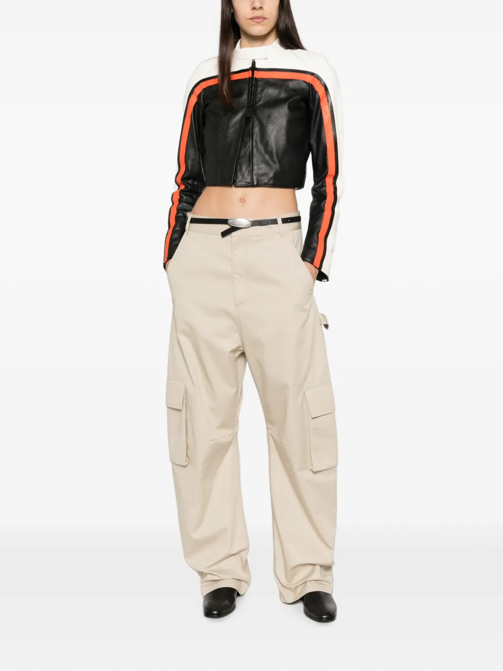 Balenciaga Ruimvallende cargobroek Beige