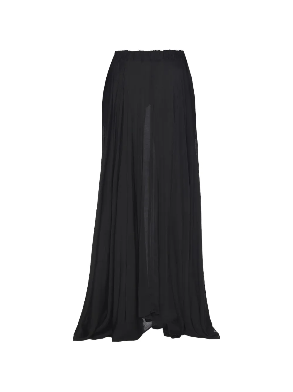 BONDI BORN Cremona maxi-rok met plooien Zwart