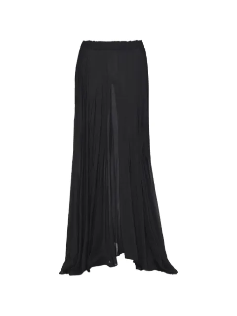 BONDI BORN Cremona pleated maxi skirt