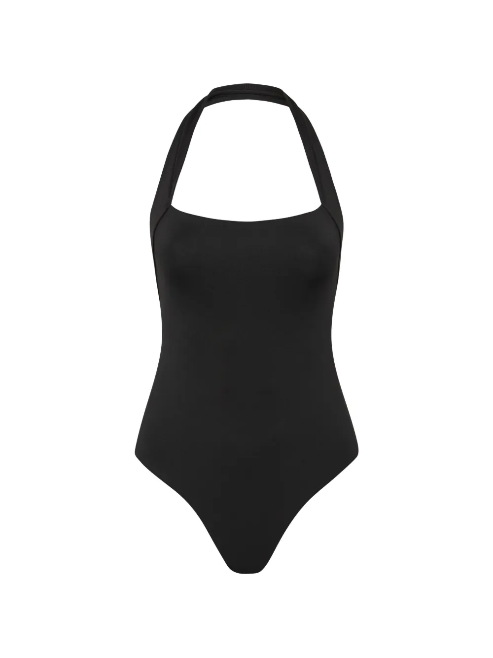 BONDI BORN Candice halterneck swimsuit - Nero