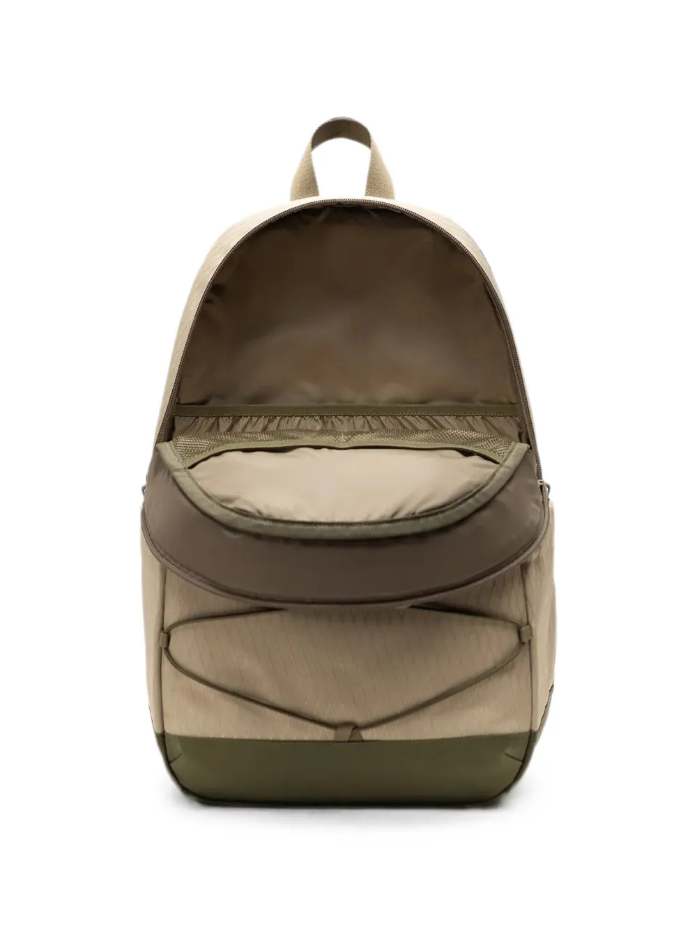 Herschel Supply Co. Kingston 30 L gewatteerde rugzak met ruit-patroon en bungee-koord Beige