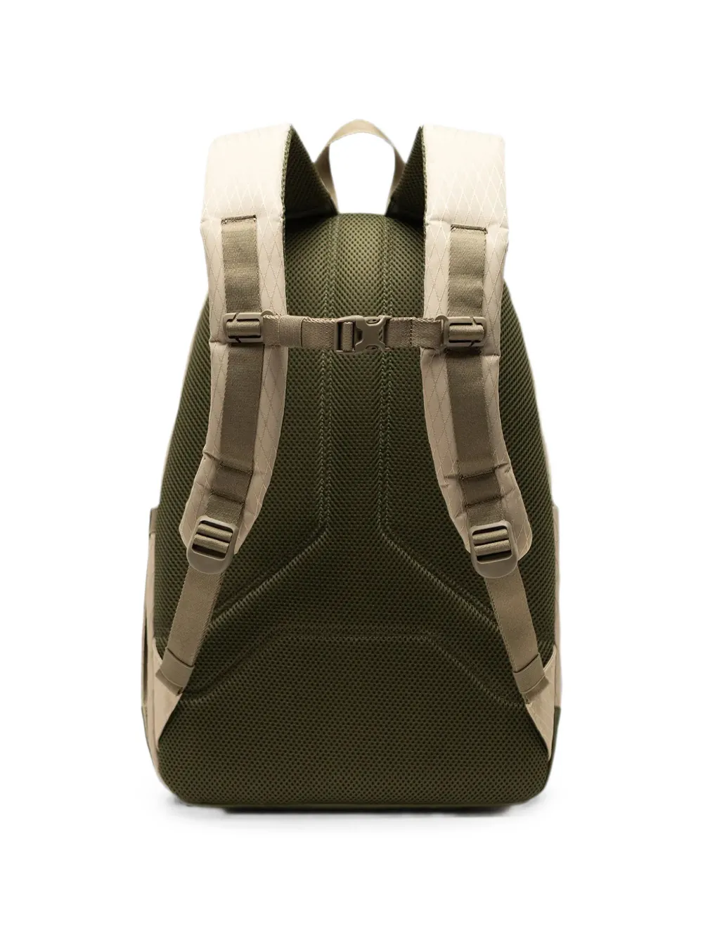 Herschel Supply Co. Kingston 30 L gewatteerde rugzak met ruit-patroon en bungee-koord Beige