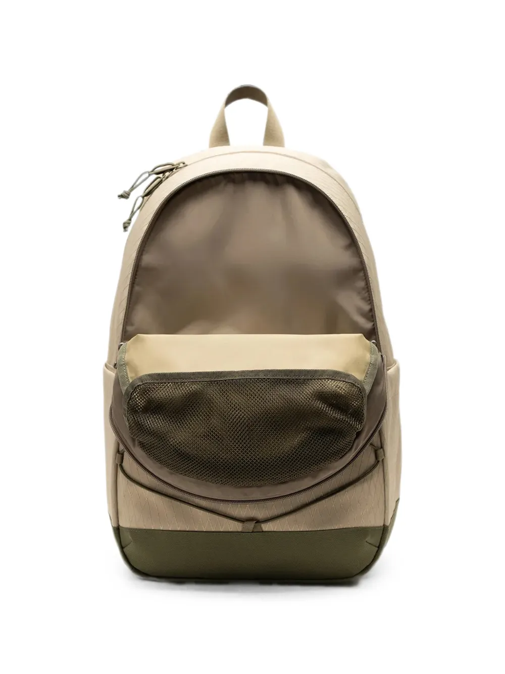 Herschel Supply Co. Kingston 30 L gewatteerde rugzak met ruit-patroon en bungee-koord Beige