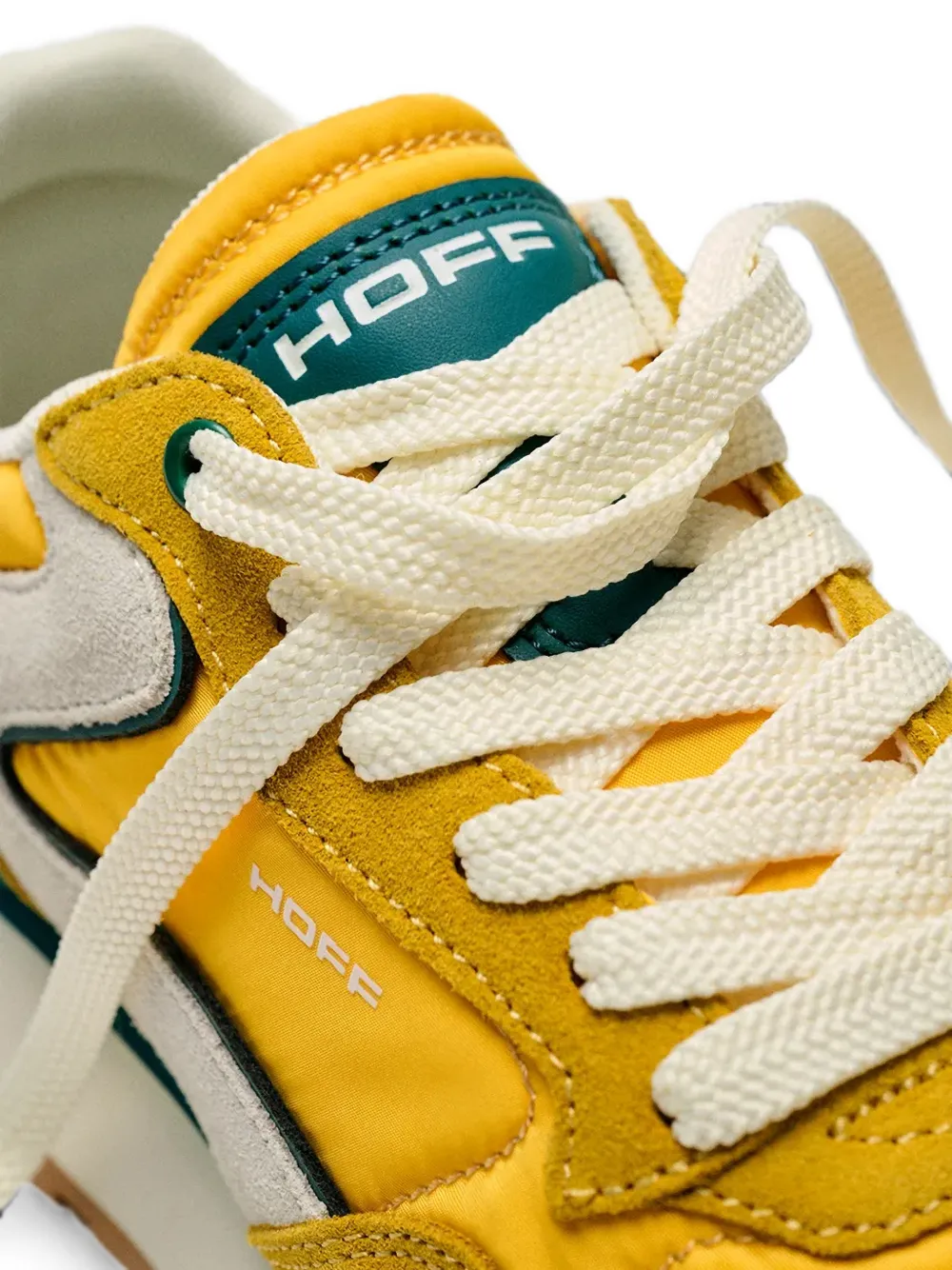 Hoff City panelled suede sneakers Geel