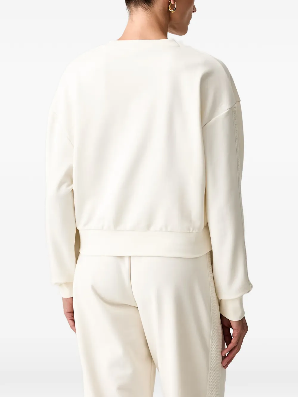 GUESS USA Sweater met geborduurd logo Beige