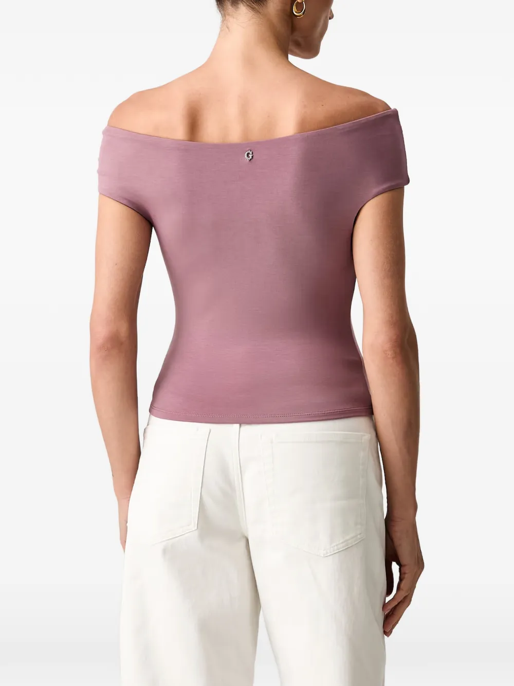 GUESS USA Off-shoulder top Roze