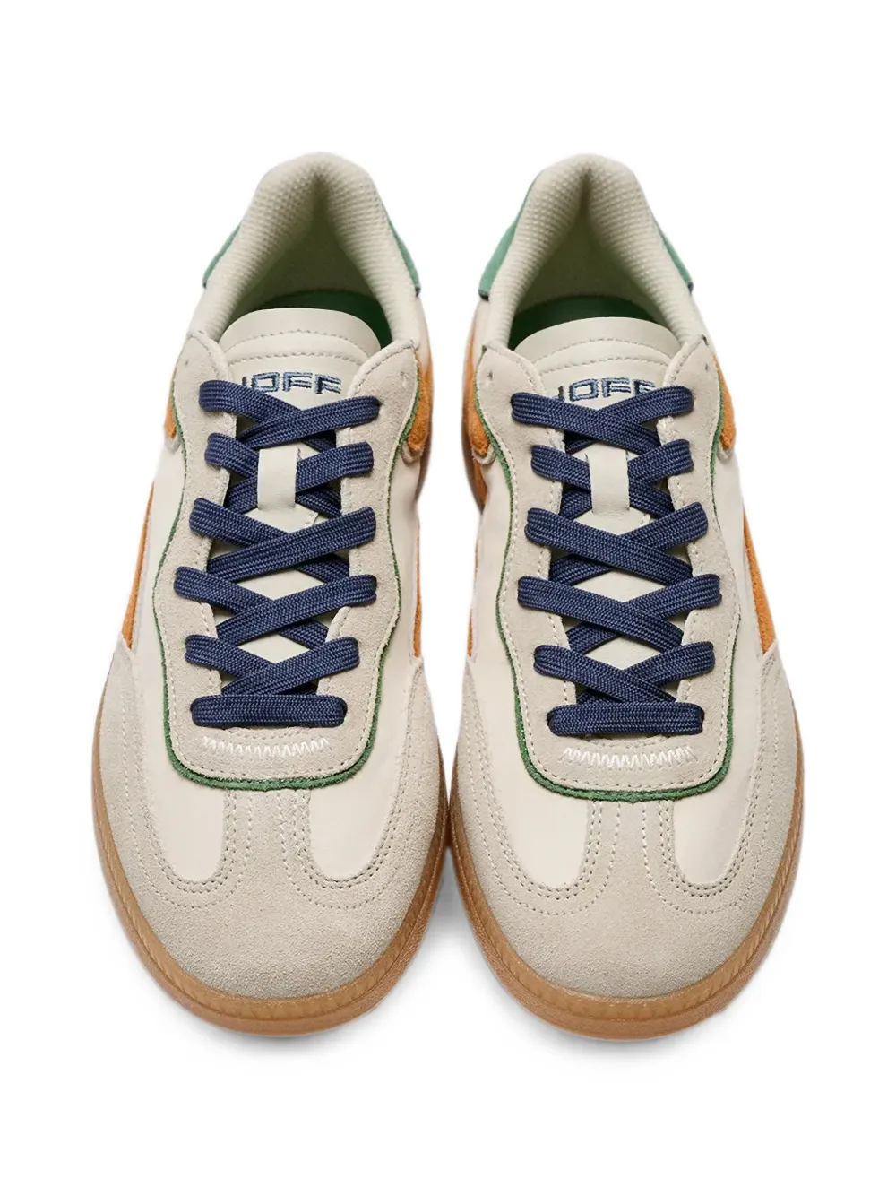Hoff Park panelled low-top sneakers Beige