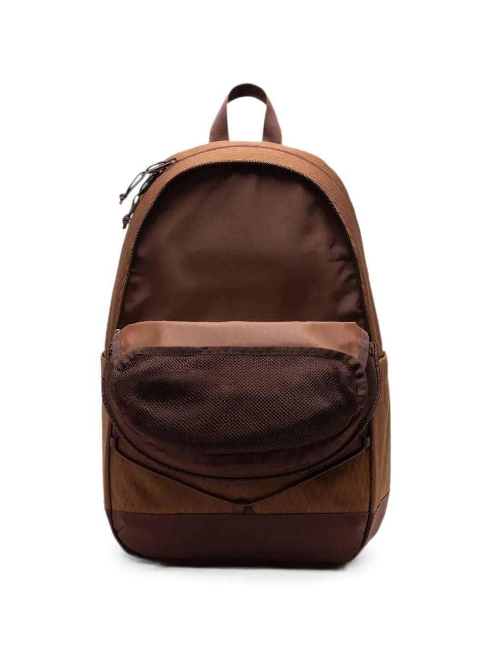 Herschel Supply Co. Kingston 30 L gewatteerde rugzak met ruit-patroon en bungee-koord Bruin