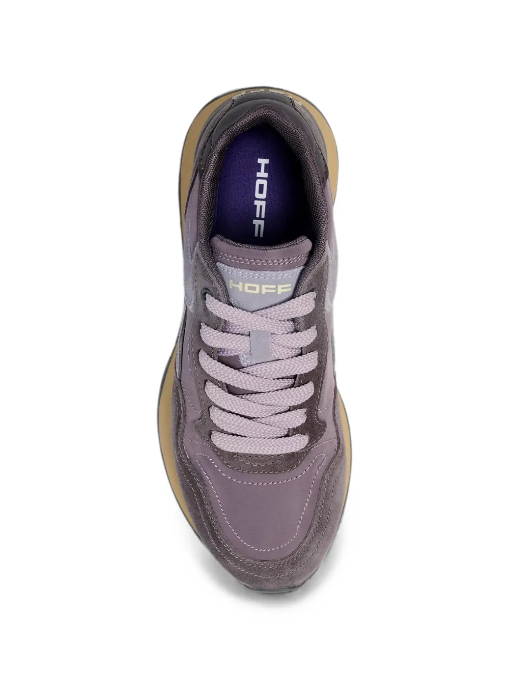Hoff City panelled low-top sneakers Paars