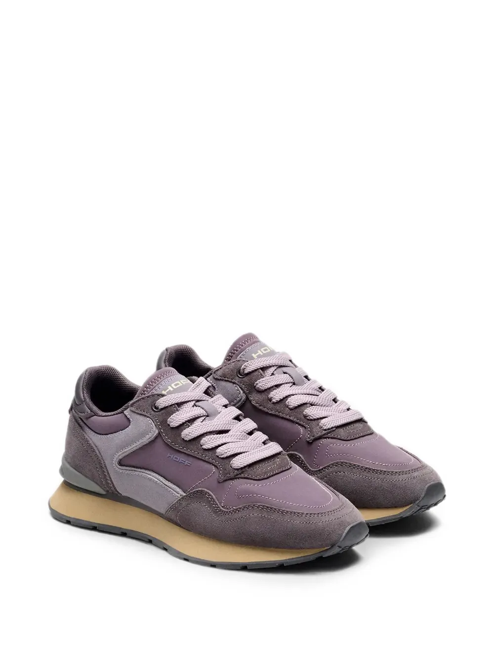Hoff City panelled low-top sneakers Paars