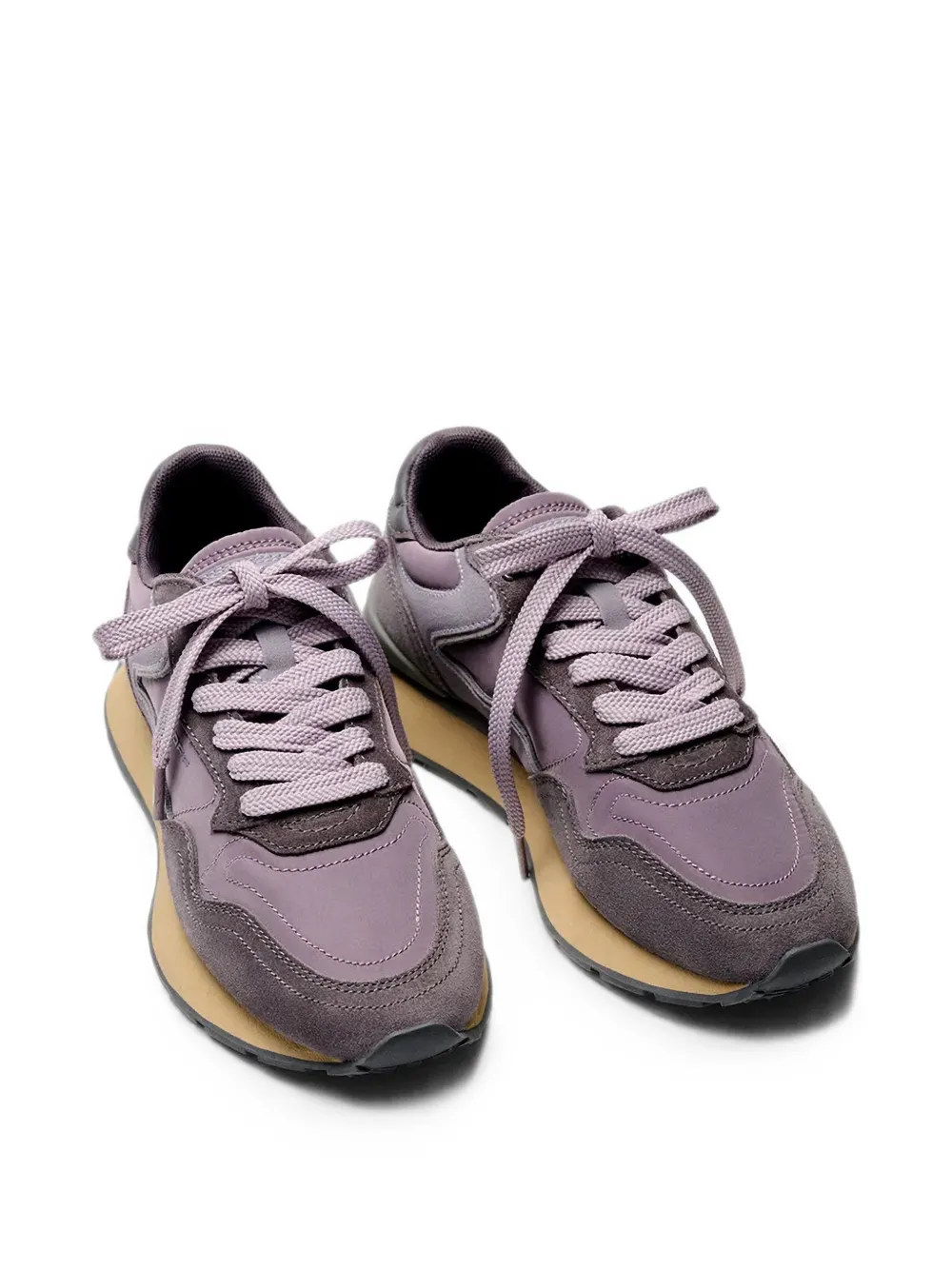 Hoff City panelled low-top sneakers Paars
