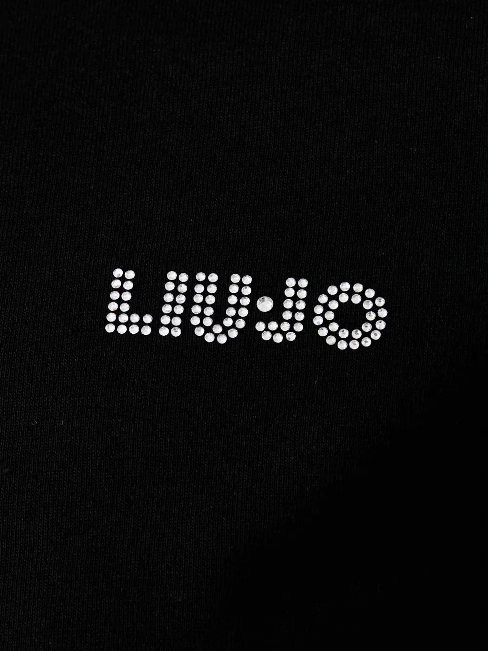 LIU JO T-shirt met logo Zwart