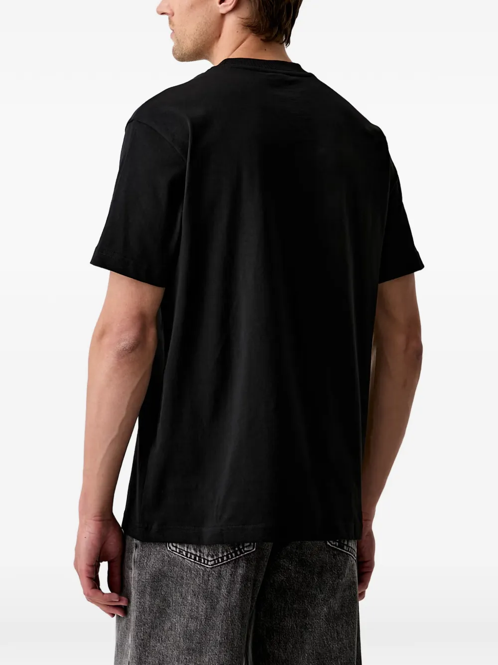Karl Lagerfeld Jeans T-shirt met logoprint Zwart