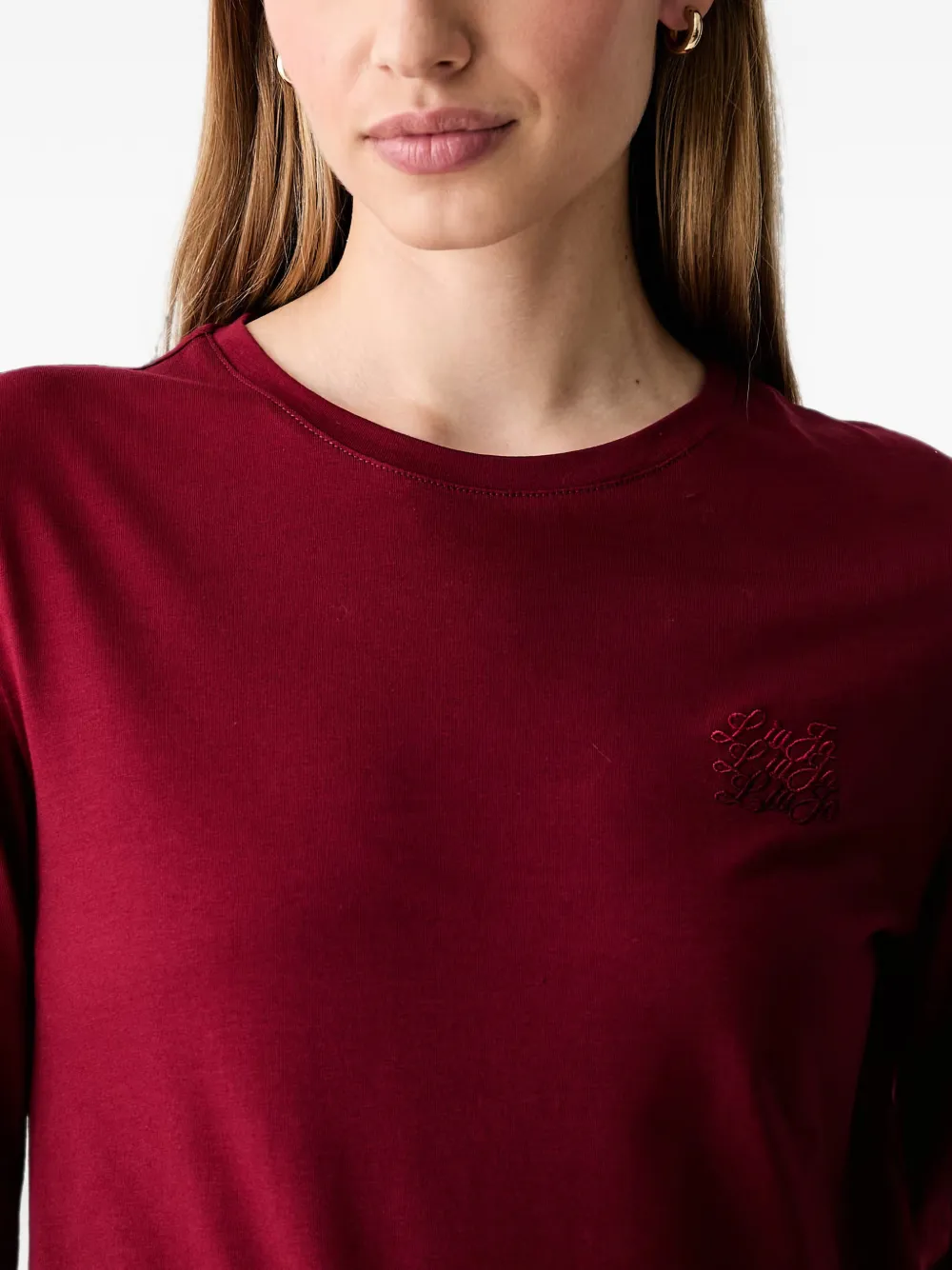 LIU JO T-shirt met lange mouwen Rood
