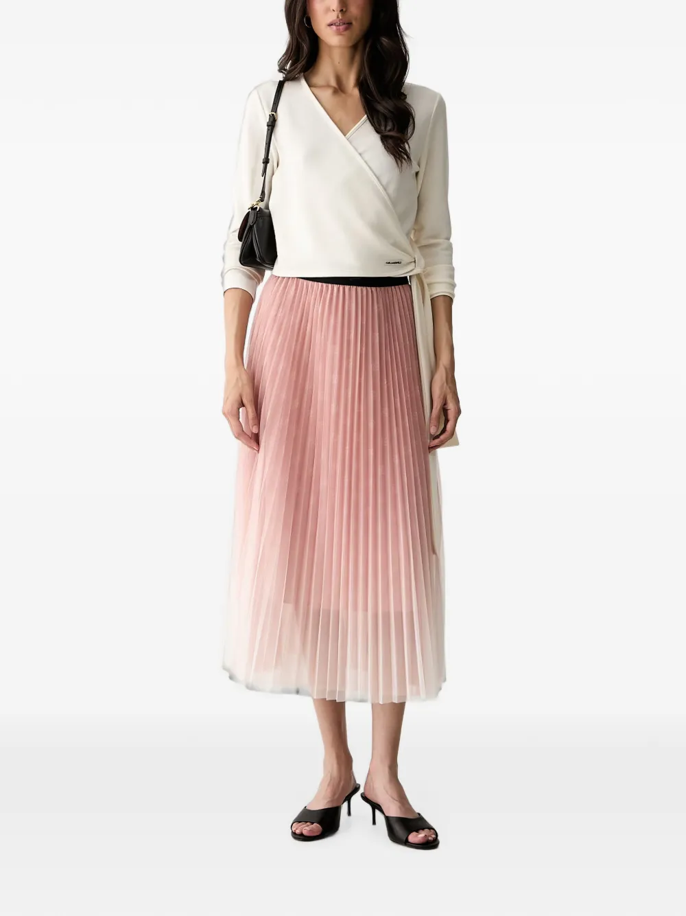 Karl Lagerfeld Plooirok Roze