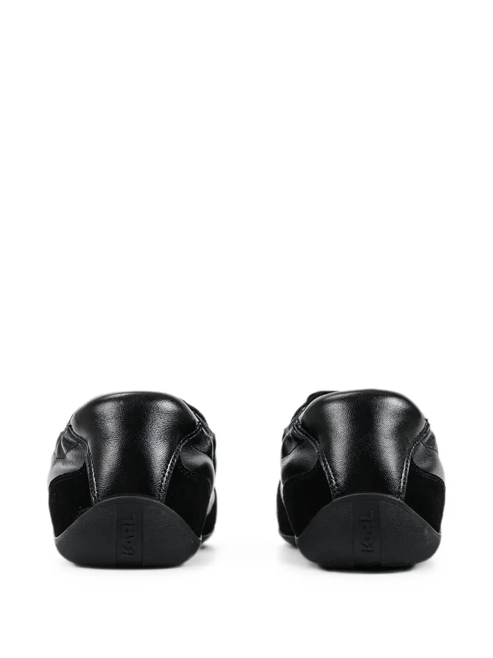 Karl Lagerfeld Altia panelled sneakers Zwart