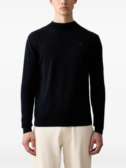Karl Lagerfeld logo-embroidered sweater