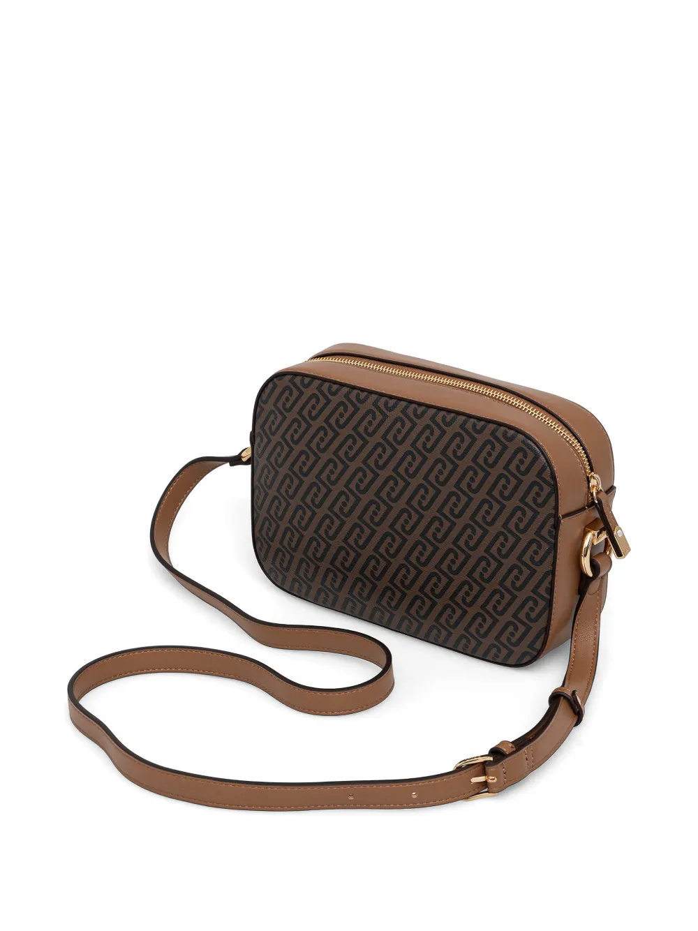 LIU JO Medium crossbodytas met monogram Bruin