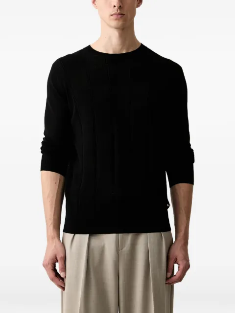Karl Lagerfeld textured-knit sweater