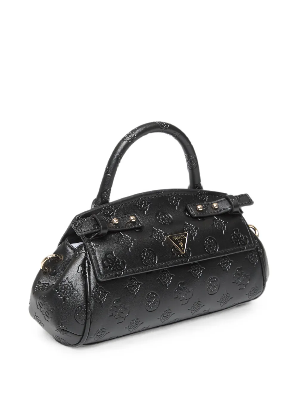 GUESS USA Diana shopper met handvat en logo-reliëf Zwart