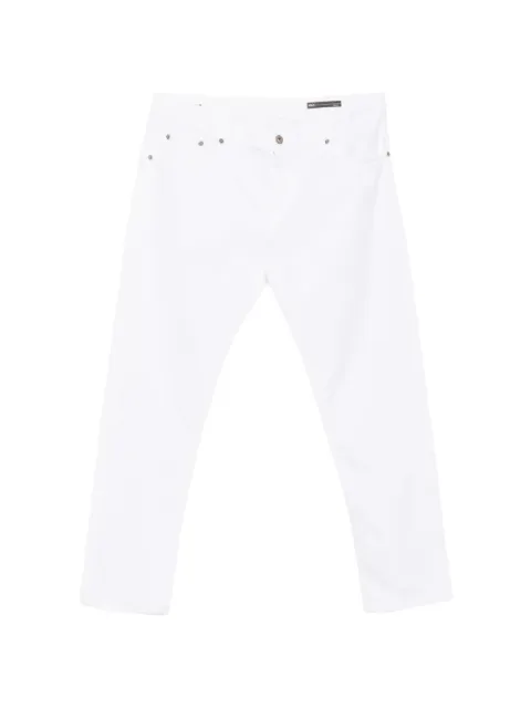 DONDUP logo-patch slim-cut jeans