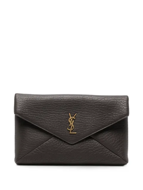 Saint Laurent pochette Cassandre en cuir grainé