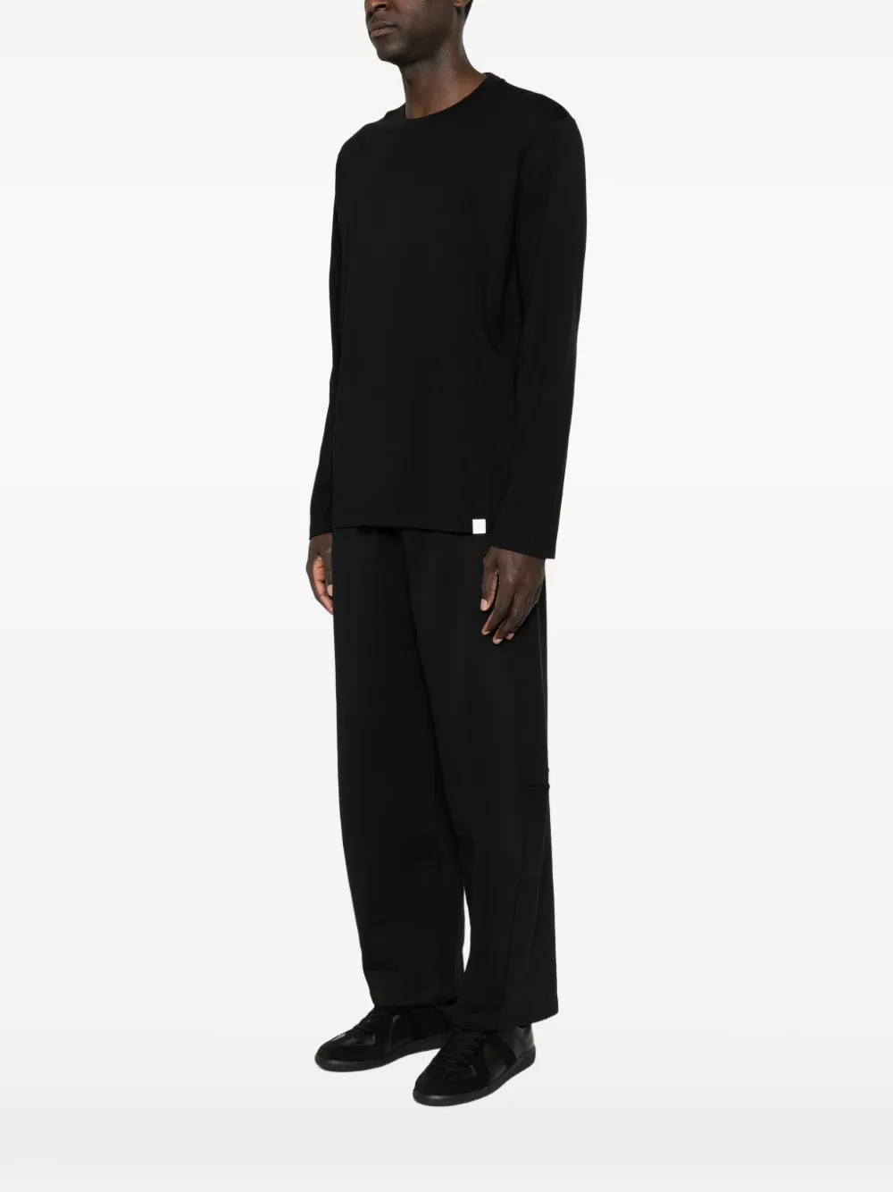 Woc Long-sleeve T-shirt In Black