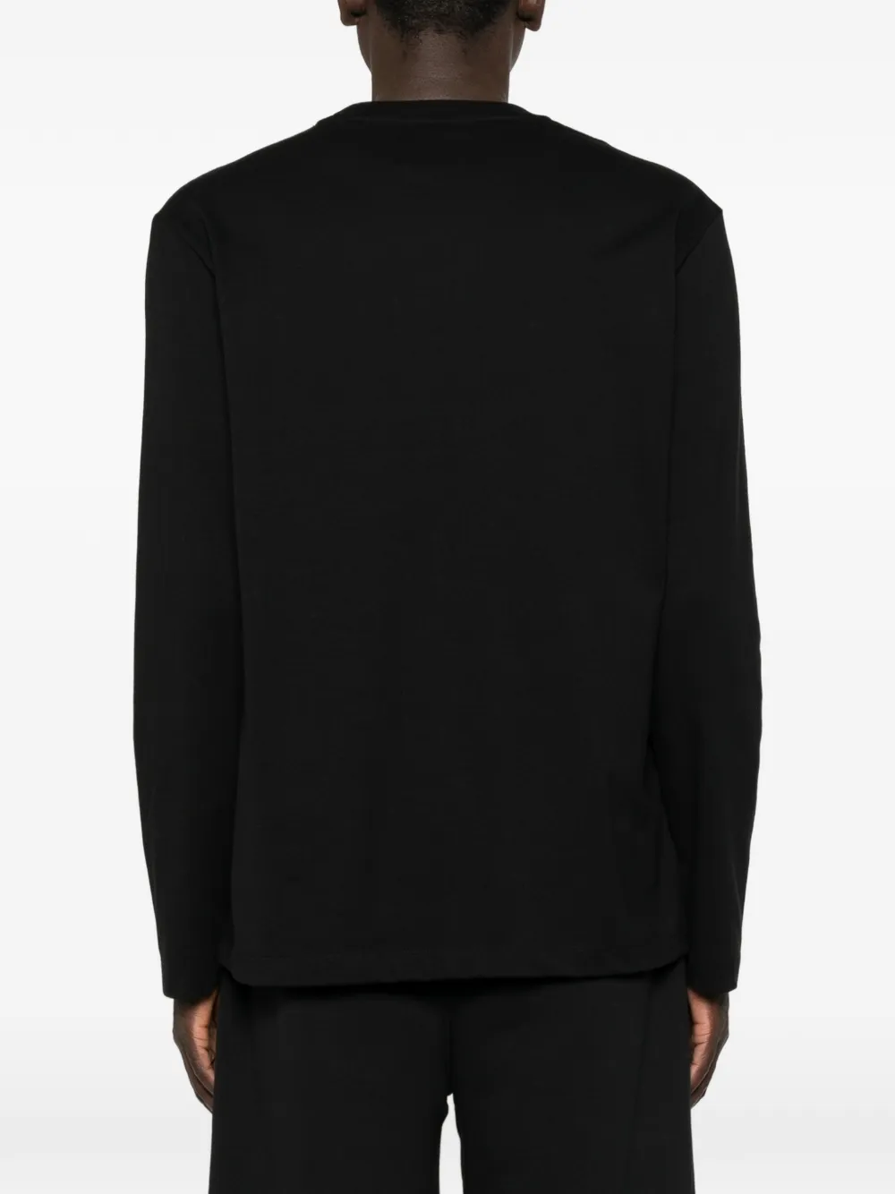 Woc Long-sleeve T-shirt In Black